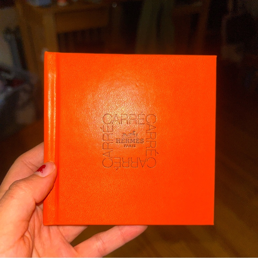 Hermès Orange Carré Book